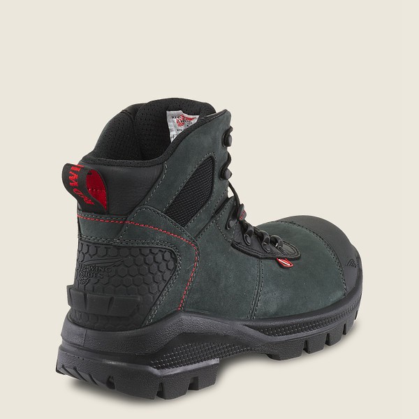 Mens Red Wing Crv™ - 6-inch Toe - Safety Boots Navy/Black - XZK359260